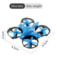 JJRC H102 blue bats